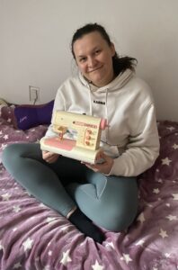 Kindernähmaschine - handmade - über mich