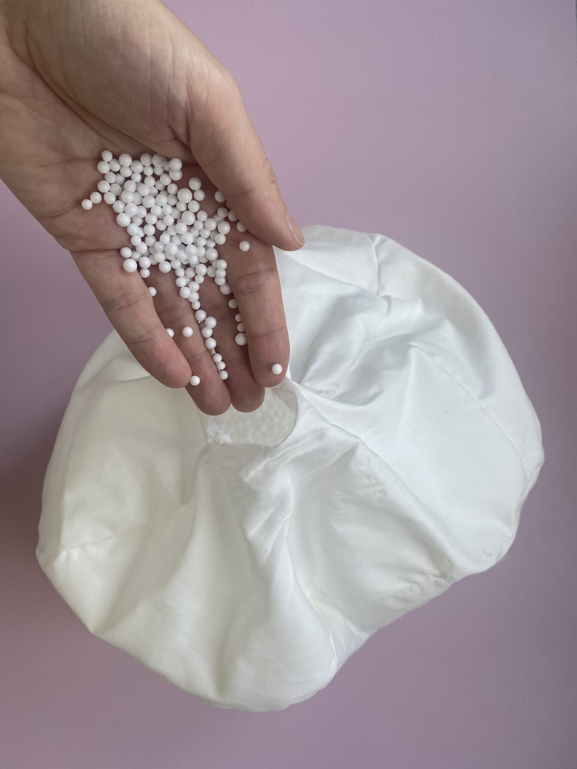 EPS Perlen, Füllmaterial, Yoga