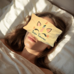 entspannung mit augenkissen