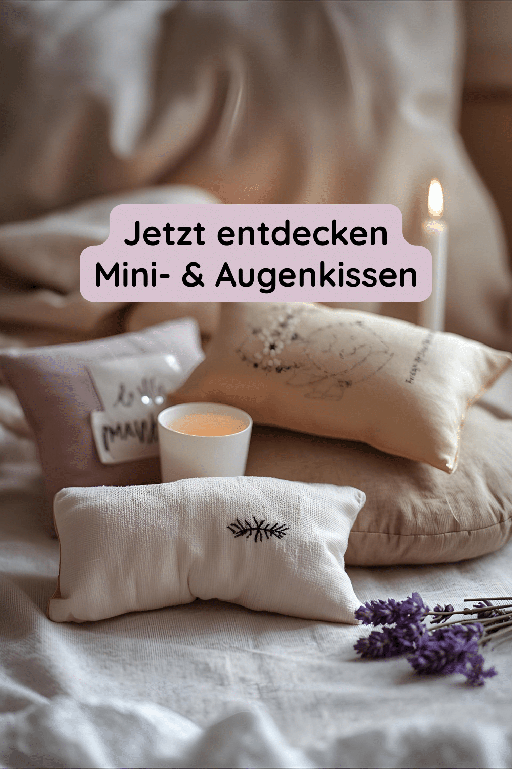 augenkissen, sanft zur ruhe kommen