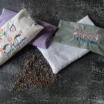 Nachhaltig befüllte Augenkissen